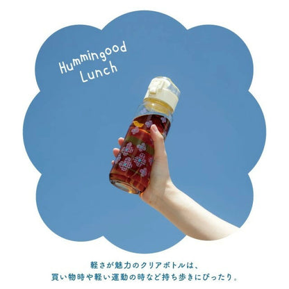 【預購】日本直送｜春日花花輕量透明冷水壺｜520ml 可冷凍