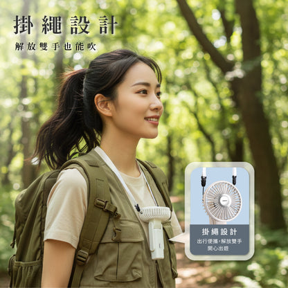 【現貨】WONDER 夾式掛脖手持桌立多功風扇 (WH-FU36)