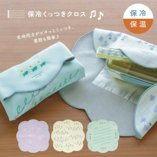 【預購】日本直送｜魔法黏黏保冷餐布 (顏色隨機)