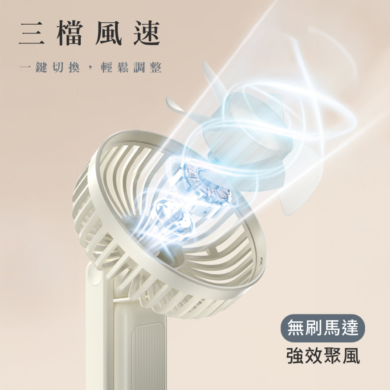 【現貨】WONDER 夾式掛脖手持桌立多功風扇 (WH-FU36)